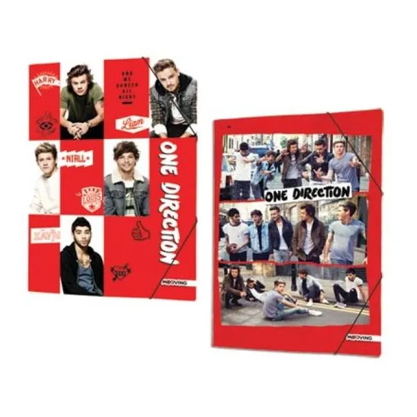 Carpeta oficio,3 solapas 2 i. one direction