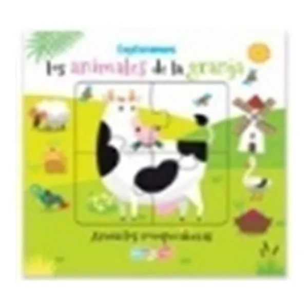 Arma y lee. exploremos los animales de la granja