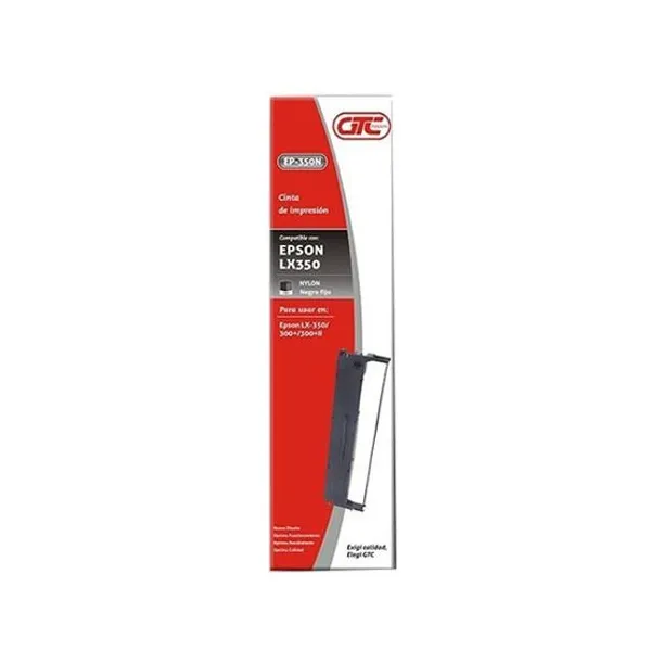 Cinta gtc para Epson lx 350 nylon