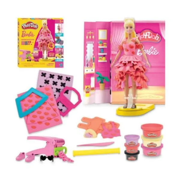 Hasbro playdoh Barbie - juego show de diseñador
