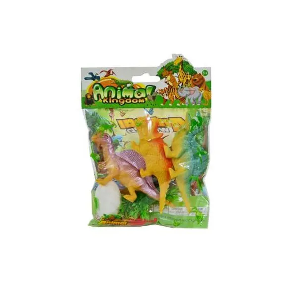 Set de dinosaurios en bolsa 15x20x3 cm