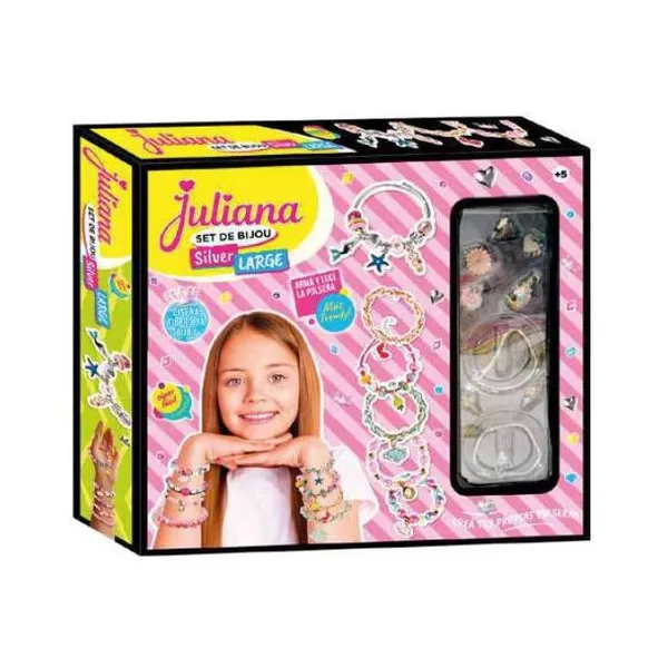 Juliana set de bijou silver large