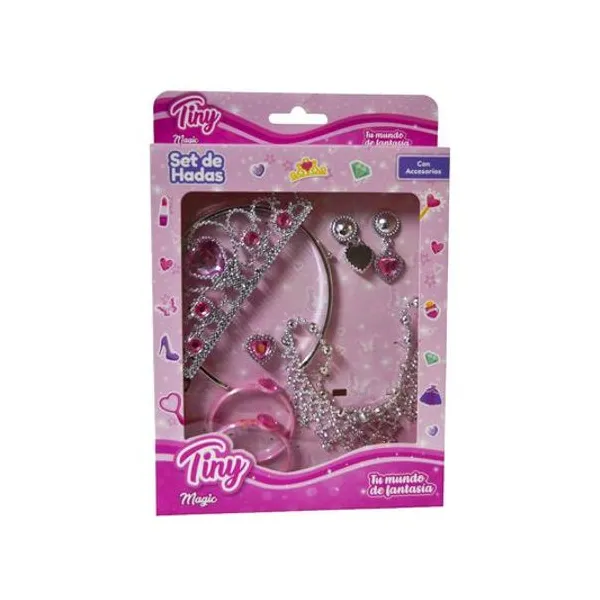 Set de belleza princesas 8 piezas en caja 20x29x3 cm