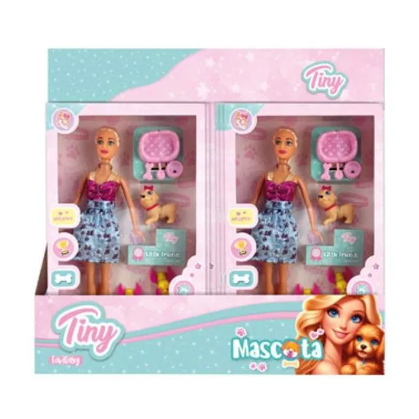 Muñeca Tiny y su mascota