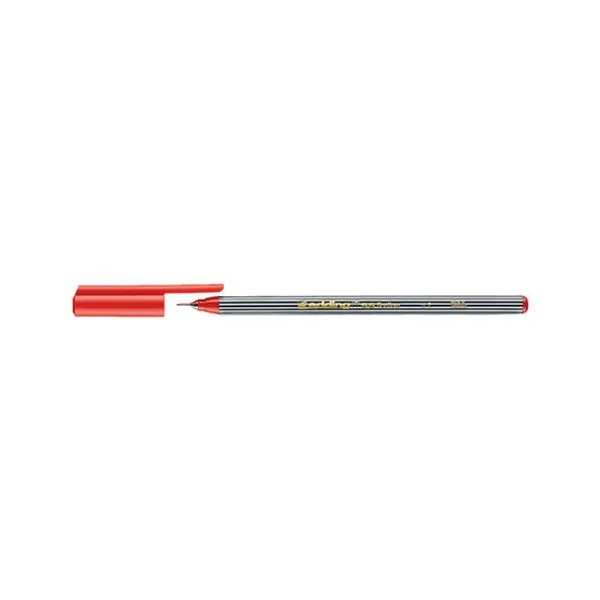 Microfibra Edding e-55 0,3 mmal agua rojo