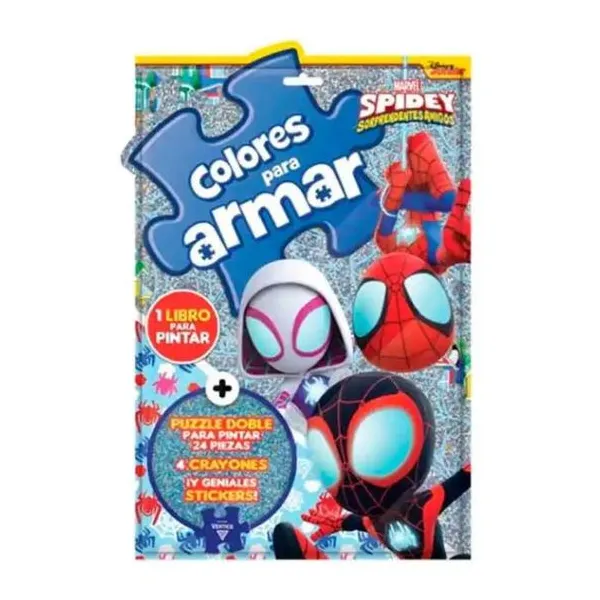 Spidey & friends colores para armar