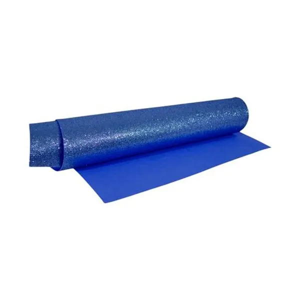 Goma eva super glitter 1.5 mm 40x60 cm azul x10 asb