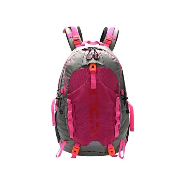 Mochila 21.5" espalda camping active fucsia 45 lts con covertor para lluvia wanderlust