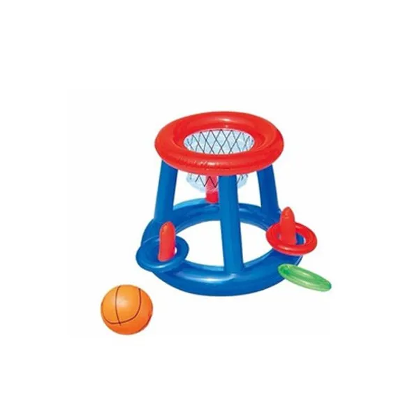 Set de juego inflable pileta bestway basketball
