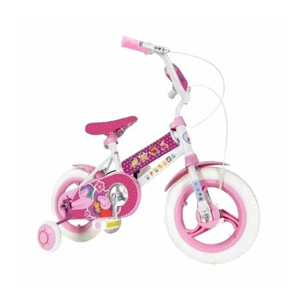 Bicicleta rodado 12 Peppa Pig unibike