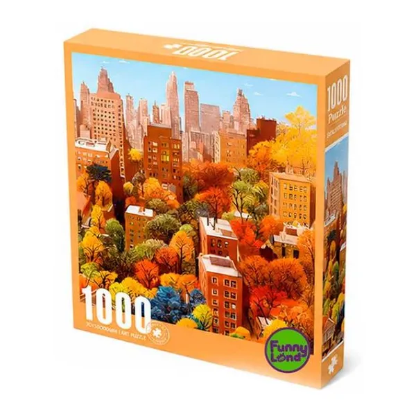 Rompecabezas 1000 pcs autumn maple map