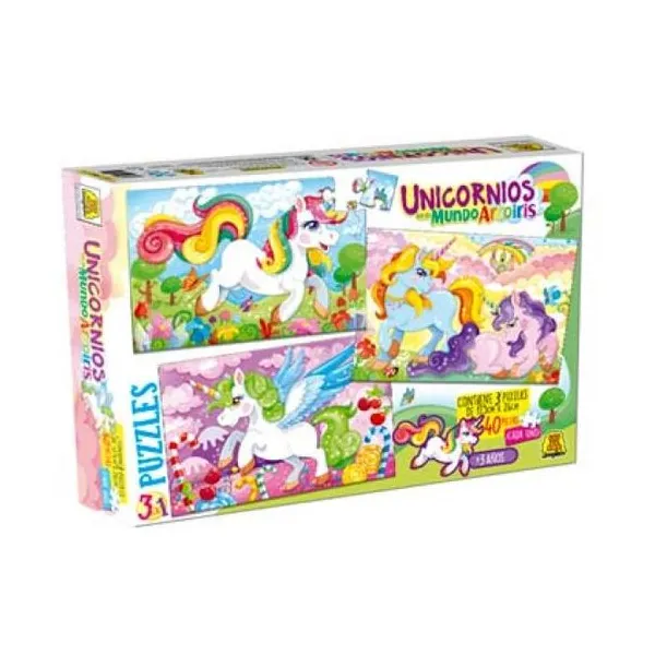 Unicornios mundo arcoiris
