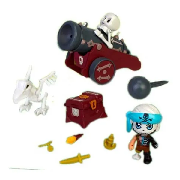 Pinypon action - cañón de pirata con lanzador de proyectiles