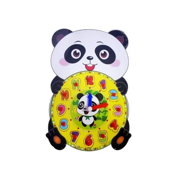 Reloj didáctico animal 29.8x19.9 cm x1 modelos surtidos