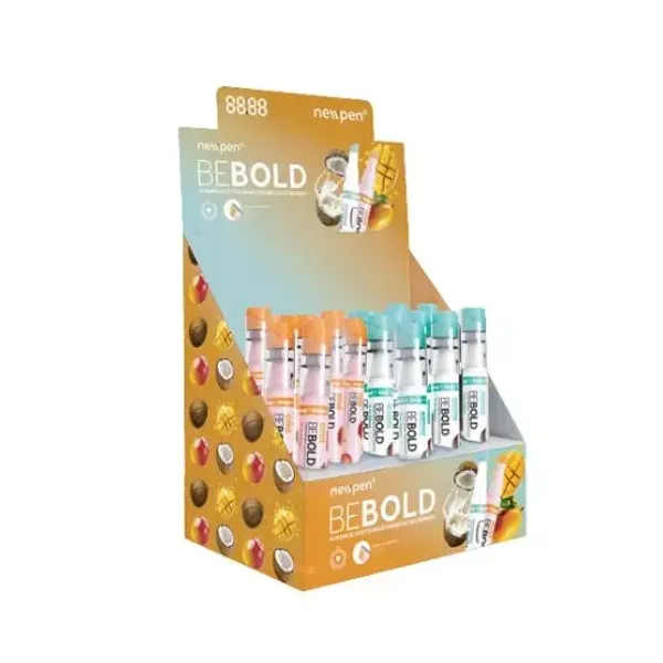 Resaltadores perfumados newpen mango/coco display x24 unid.