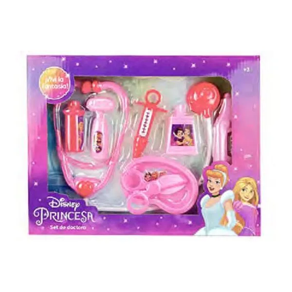 Set de doctora princesas 35x25x4 cm