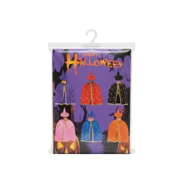 Disfraz halloween mago 80 cm x1 colores surtidos
