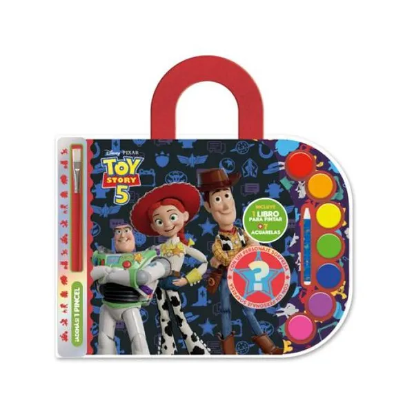 Toy story 5 acuarelas