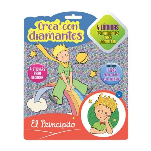 El principito crea con diamantes