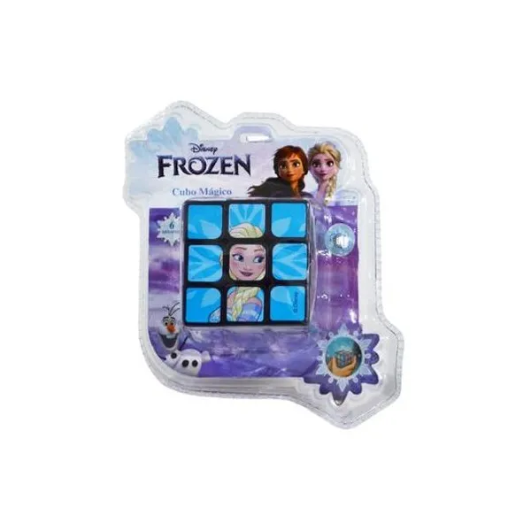 Cubo mágico Frozen 5.5x5.5x5.5 cm en blister