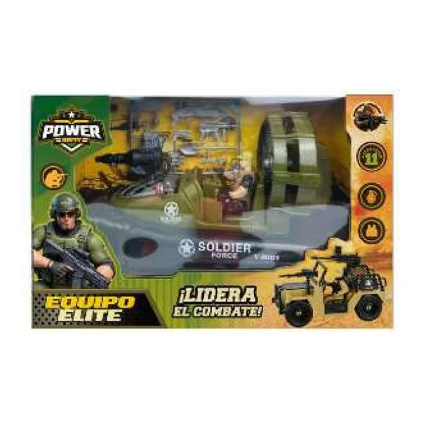 Super set militar con anfibio