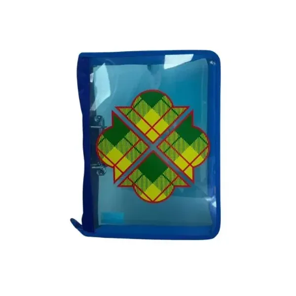 Carpeta oficio con cierre m.e. plástica tapa diseño