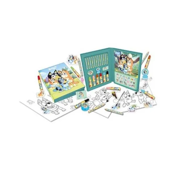 Valija de Arte, full art set Bluey