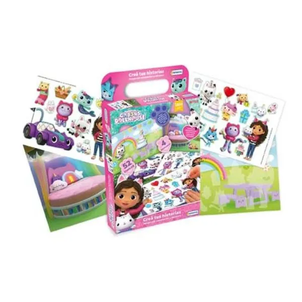 Crea tus historias gabby dollhouse