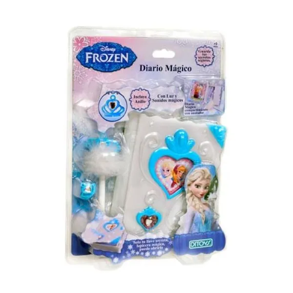 Frozen diario mágico b/o