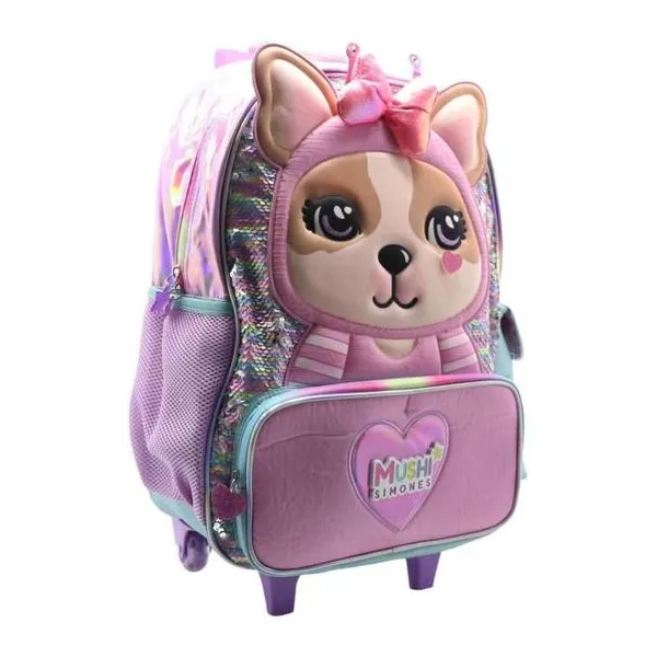 Mochila simones 18" con carro/23.5 l.