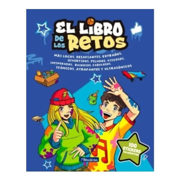 Stickerblocks – el libro de los retos