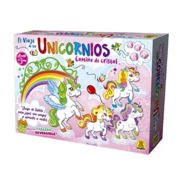 Unicornios camino cristal