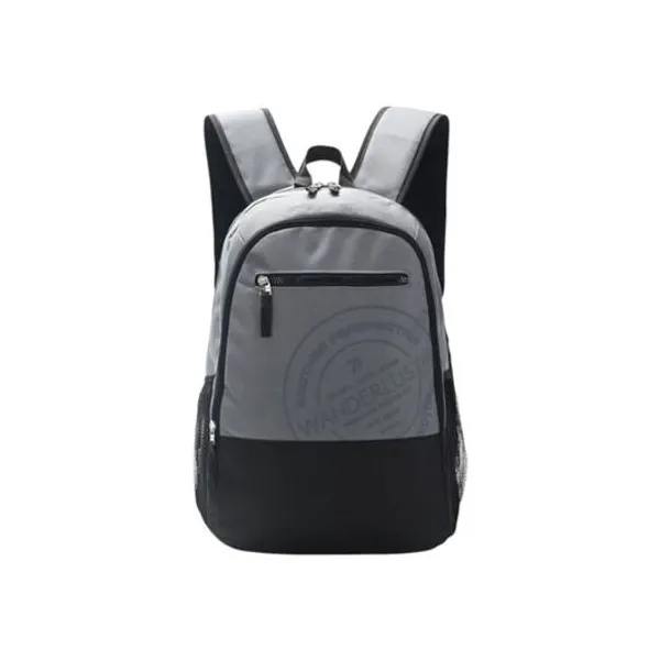 Mochila 18" espalda portanotebook gris wanderlust