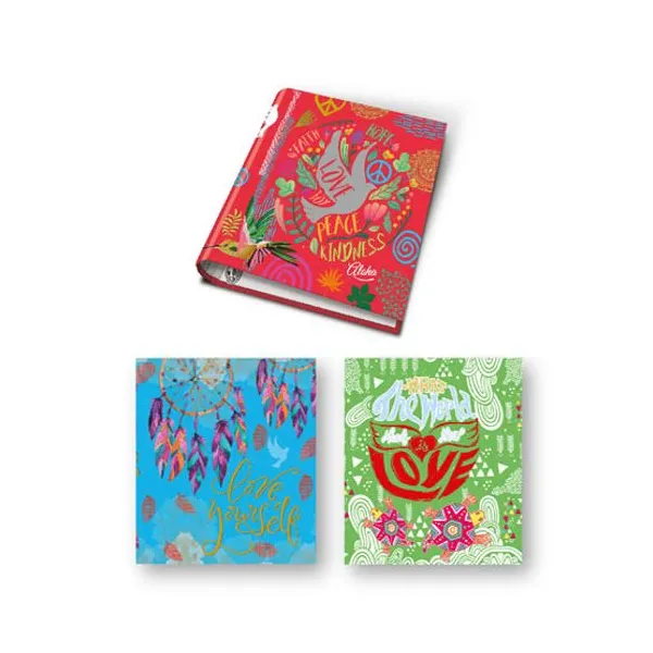 Carpeta escolar onix cartone hippie style