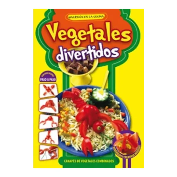 Vegetales divertidos -concepto-