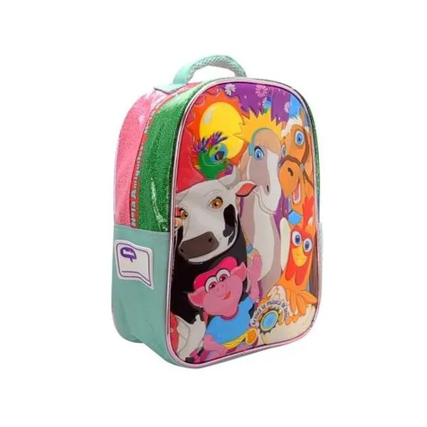 Mochila 12" espalda la granja de zenon con sonido Cresko