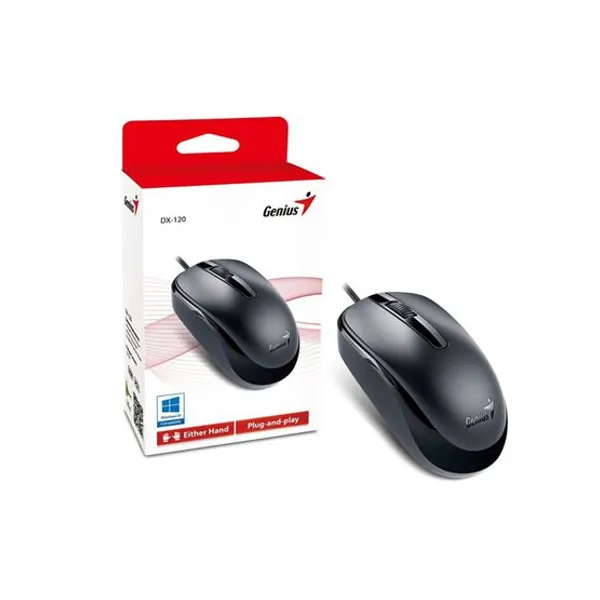 Mouse optico genius dx-120 usb negro