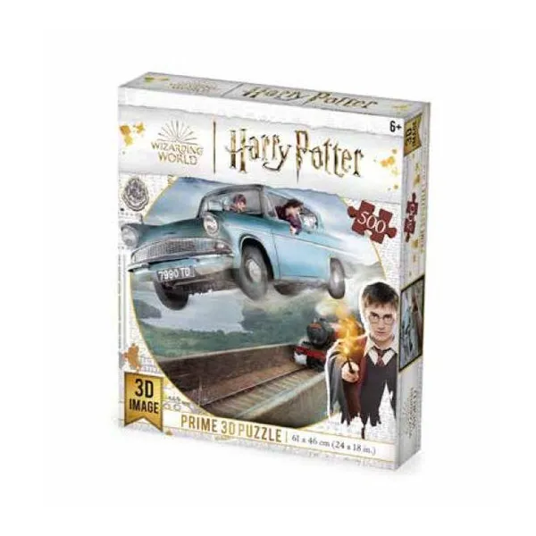 Prime 3d - rompecabezas lenticular harry potter siguiendo el tren 500 piezas 61
