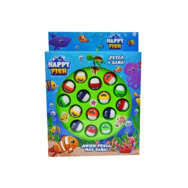 Pescamagic happy fish en caja 16x22x3.5 cm