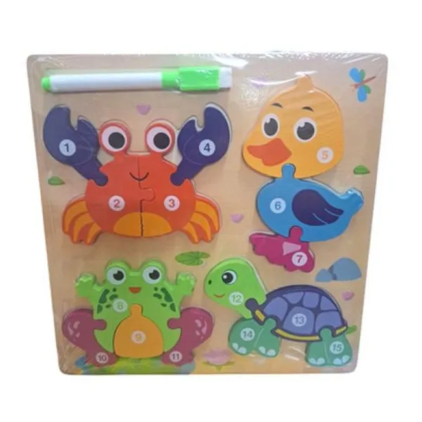 Puzzle/pizarra varios modelos fdkw688 de madera