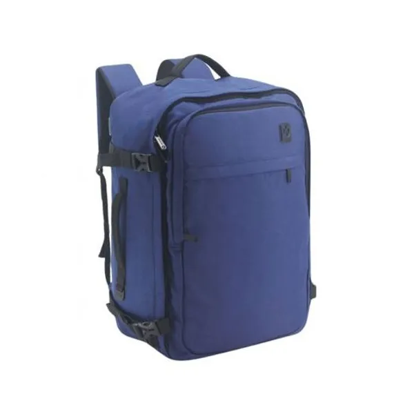 Mochila 19" espalda portanotebook travel azul unicross
