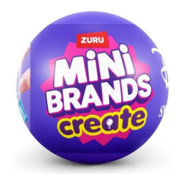 Mini brands Disney bola de nieve create capsula