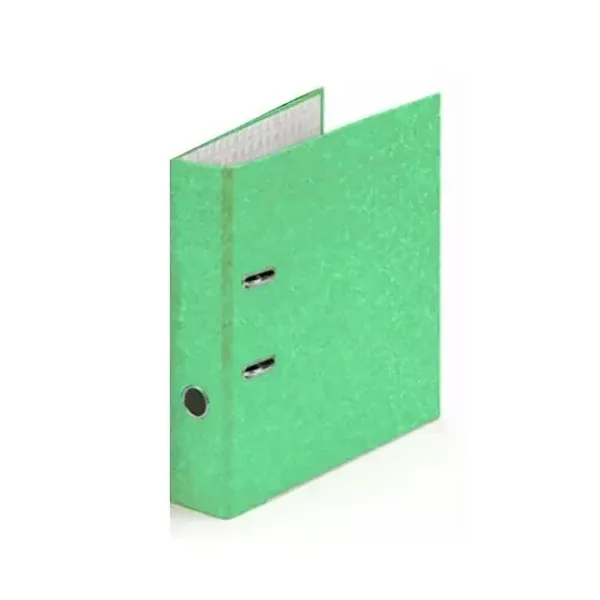 Bibliorato forrado pvc a4 glitter verde l/ancho 75 mm