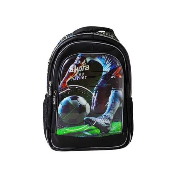 Mochila 18" espalda fútbol pelota 3d Skora