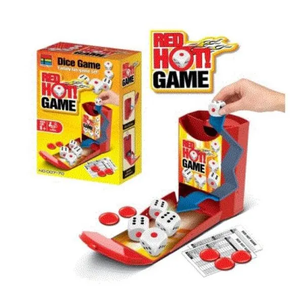 Juego de mesa red hot game dice (007-70)