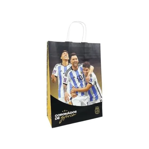 Bolsa zafiro coronados 30x12x41 cm x1