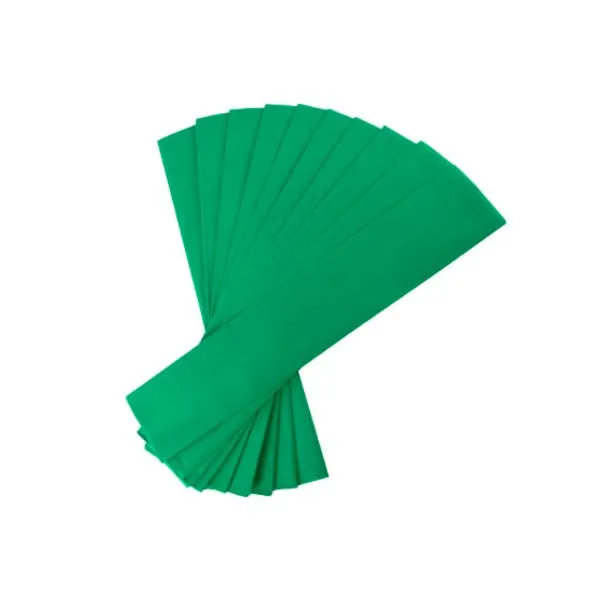 Papel crepe 50 x200 cmx 10 unid.verde oscuro