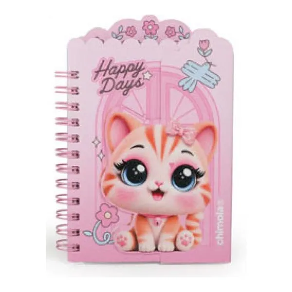 Libreta sticker cat