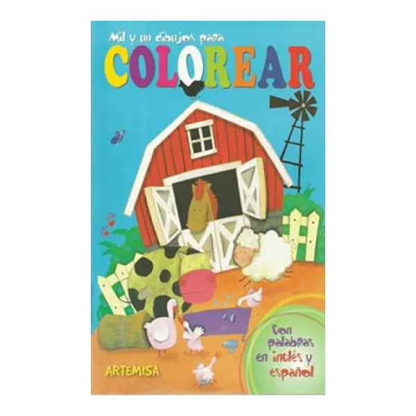 Mil y un dibujos para colorear (80 págs)