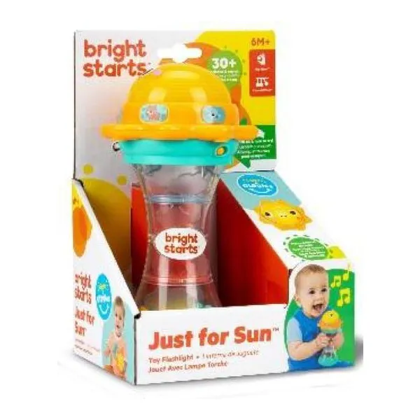 Bright starts just for sun flashlight luz y sonido